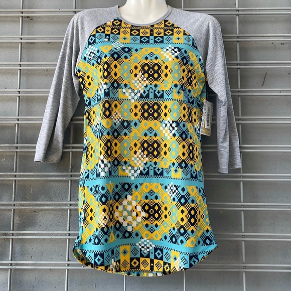 LLR - Abstract Printed Randy Top-#0288 - Picture 5 of 12